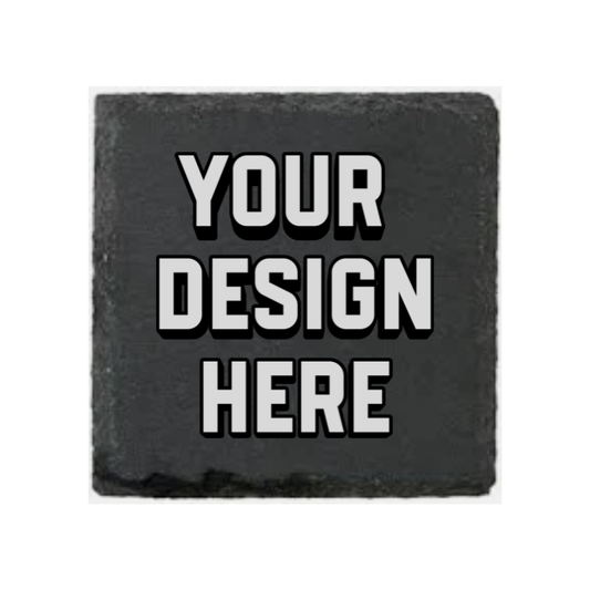 SQUARE SLATE COASTER
